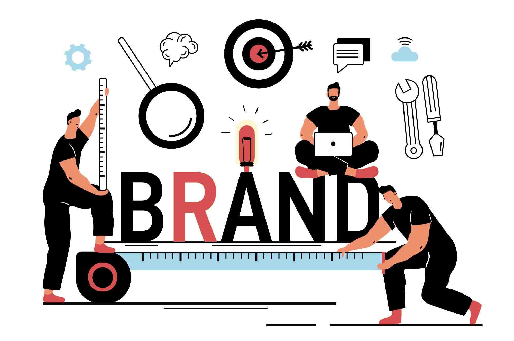 Graphic design branding